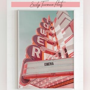 📽️ Tower Theatre | 8x10 Photo Print || wall art, home decor, travel, gift